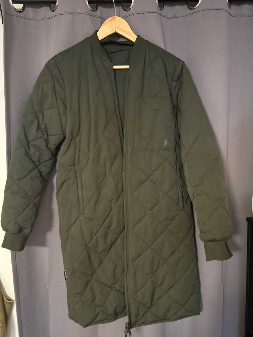 Frank and Oak quilted jacket